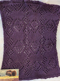 Lupine Purple Knit Smokering Qiviut