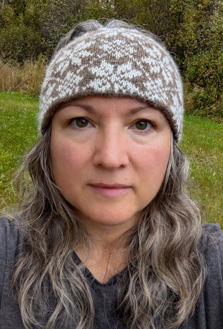 Qiviut Head Band Double Layer 100% Qiviut in both layers Made by Qiveut Designs