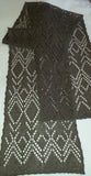 Qiviut Lace or Plain Knit Scarf by Qiveut Designs - Qiveut.com